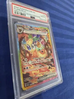 FLAREON EX 146/131 PSA 10 PRISMATIC EVOLUTIONS SIR POKEMON CARD ENGLISH - Image 3