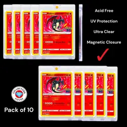 Card Display Magnetic Frame Case - Brand New - TCG Pokemon Topps - Pack of 10 - Image 1