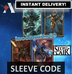 MTG ARENA CODE CARD SECRET LAIR SLEEVES WARHAMMER SUPERDROP ORKS & AGE OF SIGMAR - Image 3