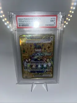 Pokemon TCG Terapagos EX Stellar Crown Card 170/142 - Image 1