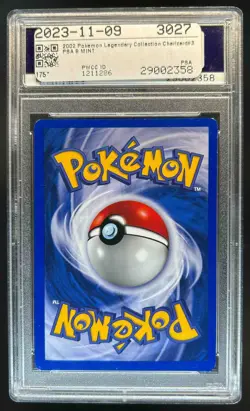 2002 Pokemon Legendary Collection Charizard Holo #3/110 PSA 9 - Image 2