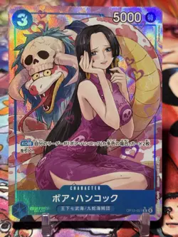 BOA HANCOCK - One Piece OP13-051 - AA Alt Art Rare R - Carrying On His Will JPN - Image 1