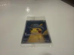 Pokemon x Van Gogh Museum Pikachu with Grey Felt Hat Promo Card SVP 085 Sealed - Image 4
