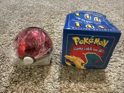 🔥*SEALED* Pokemon 1999 Burger King 23k gold plated card #06 Charizard Blue Box - Image 1