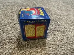 🔥*SEALED* Pokemon 1999 Burger King 23k gold plated card #06 Charizard Blue Box - Image 5