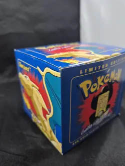 1999 Pokemon Burger King Promo - 23k Gold Card - Charizard (Blue Box) - Image 4