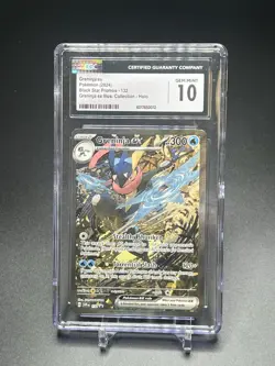 Greninja EX 132 Illustration Collection Pokemon CGC 10 Gem Mint - Image 1