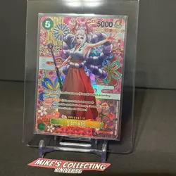 Yamato SP SEC OP01-121 OP05 Alternate Art One Piece Card English - Image 4