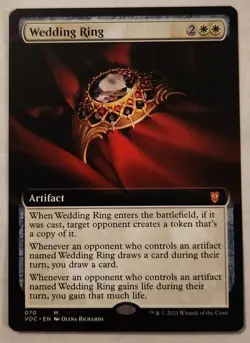 Wedding Ring VOC #70 Extended Art Mythic Regular NM+ - Image 1