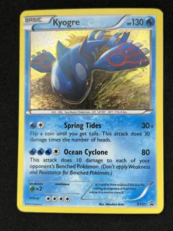 Pokemon TCG Kyogre XY51 Promo Holo Basic XY 2015 Card The Pokemon Company - Image 1