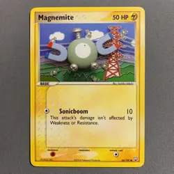 Magnemite 66/109 EX Team Rocket Returns Regular Common Pokemon Card English NM - Image 1