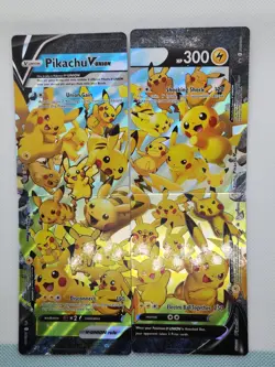 Pokemon Pikachu V-UNION Holo 4-Card Lot English Nintendo V-UNION Set - Image 1