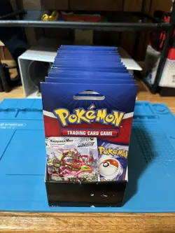 2024 MJ HoldingPokemon TCG Mystery Pack 25 cards n 1 Foil NEW SEALED 10 Pack LOT - Image 1