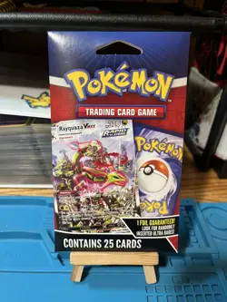 2024 MJ HoldingPokemon TCG Mystery Pack 25 cards n 1 Foil NEW SEALED 10 Pack LOT - Image 4