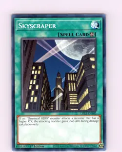 Yu-Gi-Oh TCG Skyscraper LDS3-EN150 1st Edition Regular Common Card NM - Image 1