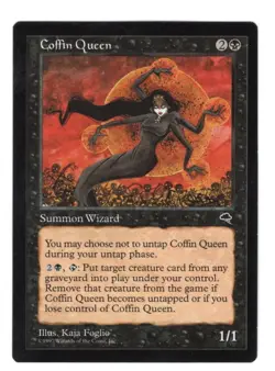 MTG Coffin Queen - Tempest #114 - Image 1