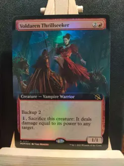 Voldaren Thrillseeker Extended FOIL March of the Machine - NM/LP (see pics) MTG - Image 1