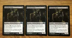 3 X Tenacious Dead . MTG. Free UK Postage - Image 1