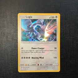 Pokemon Card Lugia 131/181 Sun & Moon Team Up Holo Rare Near Mint - Image 1
