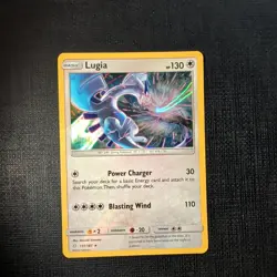 Pokemon Card Lugia 131/181 Sun & Moon Team Up Holo Rare Near Mint - Image 2