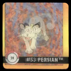 Pokemon TCG Premier Edition #28 Meowth/Persian Action Flipz - Image 1