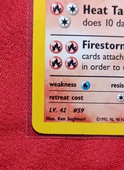 Blaine’s Arcanine Holo 1/132 - Gym Challenge | Vintage Pokemon WOTC - Image 5