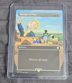 MTG Ravages of War (Borderless) - Fallout - Image 1