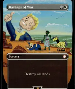 Fallout Ravages of War (Borderless) #354 - Image 1