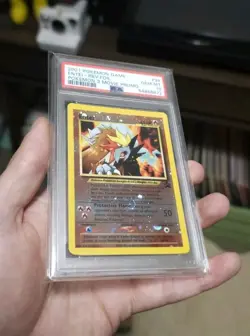 2001 Pokemon Game Black Star Movie Promo Reverse Holo #34 Entei PSA 10 GEM MINT - Image 2