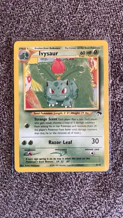 Pokemon TCG Ivysaur, Southern Islands, #5/18, WOTC Promo, LP - Image 1