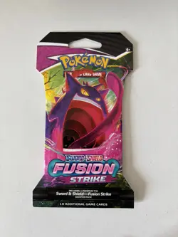 POKEMON TCG SWORD & SHIELD FUSION STRIKE SLEEVED BOOSTER PACK X6 PACKS *SEALED* 820650809170 - Image 2