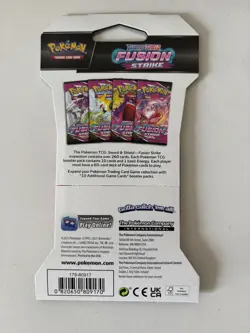 POKEMON TCG SWORD & SHIELD FUSION STRIKE SLEEVED BOOSTER PACK X6 PACKS *SEALED* 820650809170 - Image 3