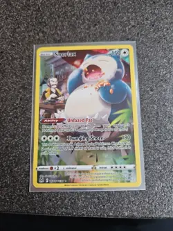 2022 Pokemon SWSH Lost Origin SNORLAX TG10/TG3 Ultra Rare Trainer Gallery - Image 1