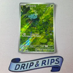 Bulbasaur 166/165 151 Scarlet And Violet Illustration Pokemon Card Near Mint - Image 1