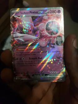 Team Rocket's Mewtwo ex 81/182 - Pokemon TCG Destined Rivals: Holo Ultra Rare NM - Image 2