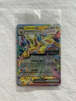 Jolteon ex Pokemon Prismatic Evolutions Stamp 030/131 Surprise Box Promo Sealed - Image 1