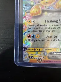 Jolteon ex Prismatic Evolutions Stamp Sealed Promo 030/131 Surprise Box Pokemon - Image 4