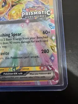 Jolteon ex Prismatic Evolutions Stamp Sealed Promo 030/131 Surprise Box Pokemon - Image 5