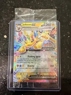 Pokemon Prismatic Evolutions Jolteon ex 030/131 Surprise Box Stamped Sealed QTY - Image 1
