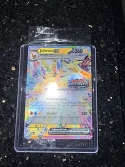 Pokemon Prismatic Evolutions Jolteon ex 030/131 Surprise Box Stamped Sealed QTY - Image 2