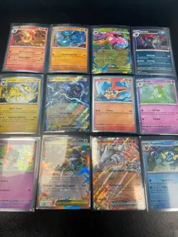 Lot of 12 Pokemon EX and Holo Cards - Image 1