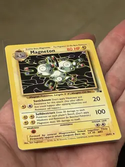 POKEMON TCG Fossil Mixed Card Lot Raichu 29/62 LP Muk LP Magneton LP Haunter MP - Image 3