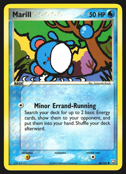 Marill 68/109 EX Team Rocket Returns Pokemon Card NM - Image 1