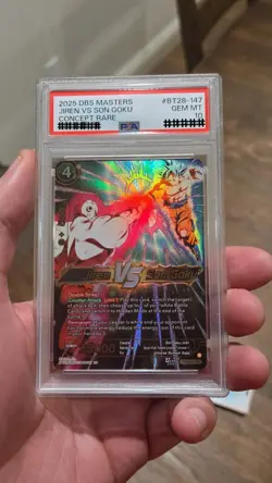 Dragon Ball Super Trading Card Game Jiren vs Son Goku Bt28-147 PSA 10 GEM MINT - Image 1