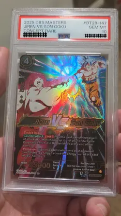Dragon Ball Super Trading Card Game Jiren vs Son Goku Bt28-147 PSA 10 GEM MINT - Image 2