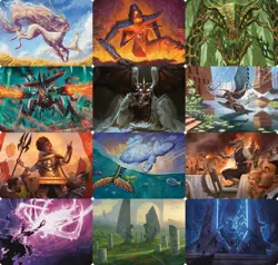 MTG Modern Horizons 3 Art Series NON-SIGNATURE Cards - Image 1