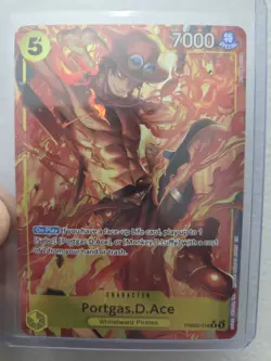 Portgas.D.Ace - PRB02-018 (Alternate Art) Premium Booster -The Best- Vol. 2 Foil - Image 1