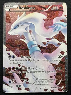 Pokemon TCG Reshiram RC22/RC25 Legendary Treasures Radiant Collection MP - HP - Image 1