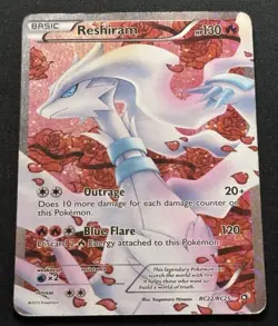Pokemon TCG Reshiram RC22/RC25 Legendary Treasures Radiant Collection MP - HP - Image 2