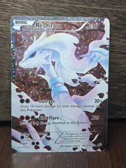 Pokemon TCG Reshiram RC22/RC25 Legendary Treasures Radiant Collection MP - Image 1